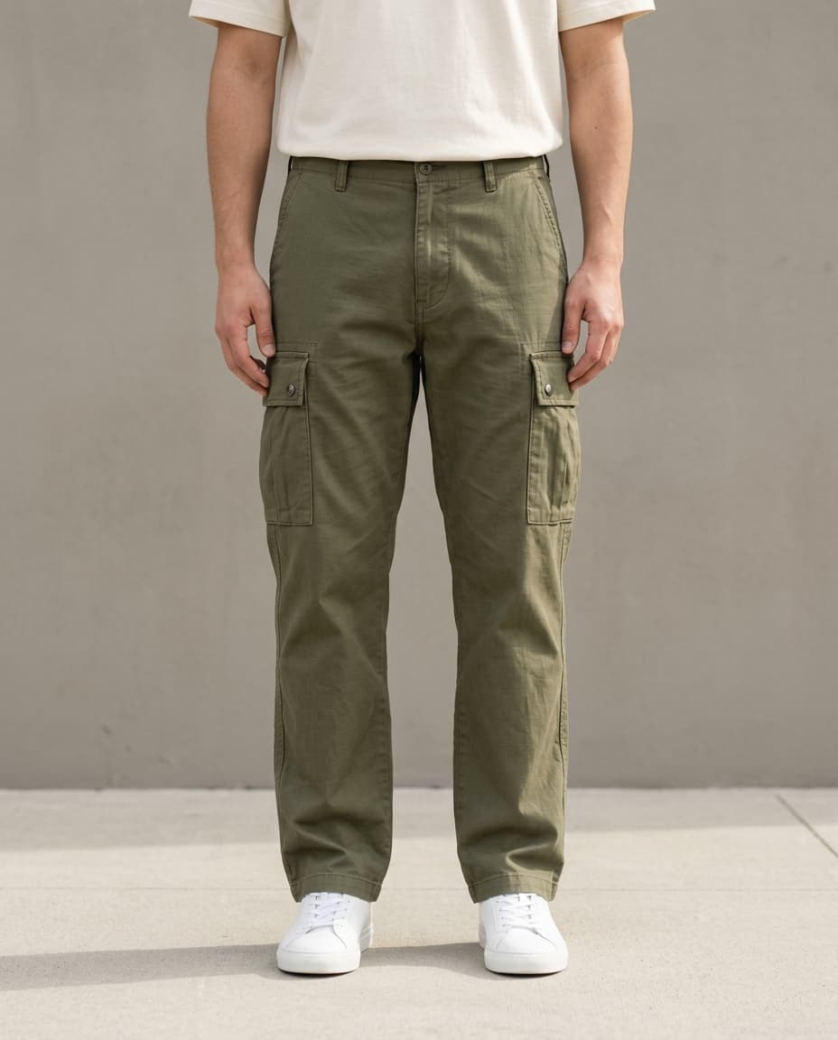 Olive Cargo Pants